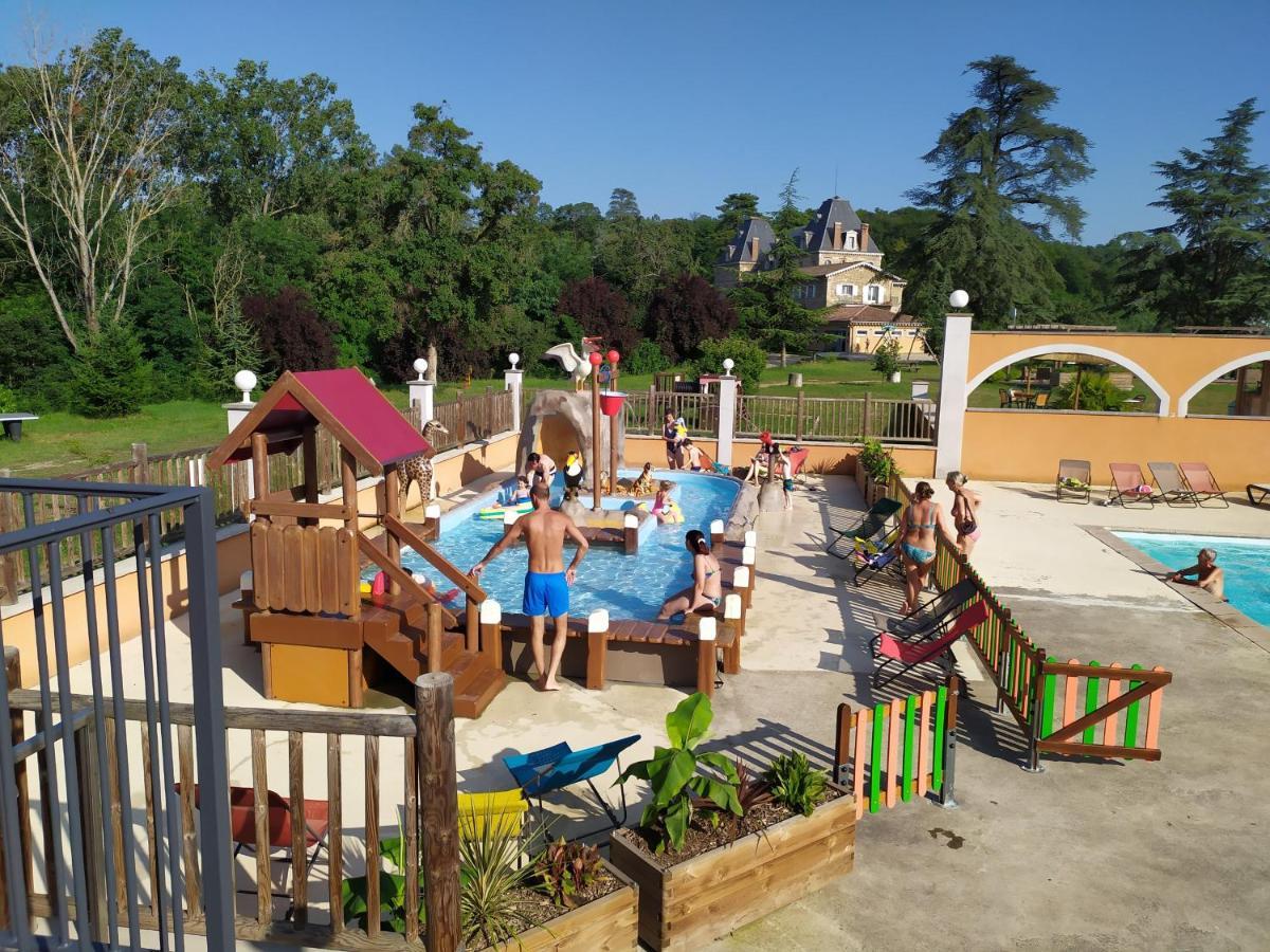Camping Domaine De Senaud Albon Экстерьер фото