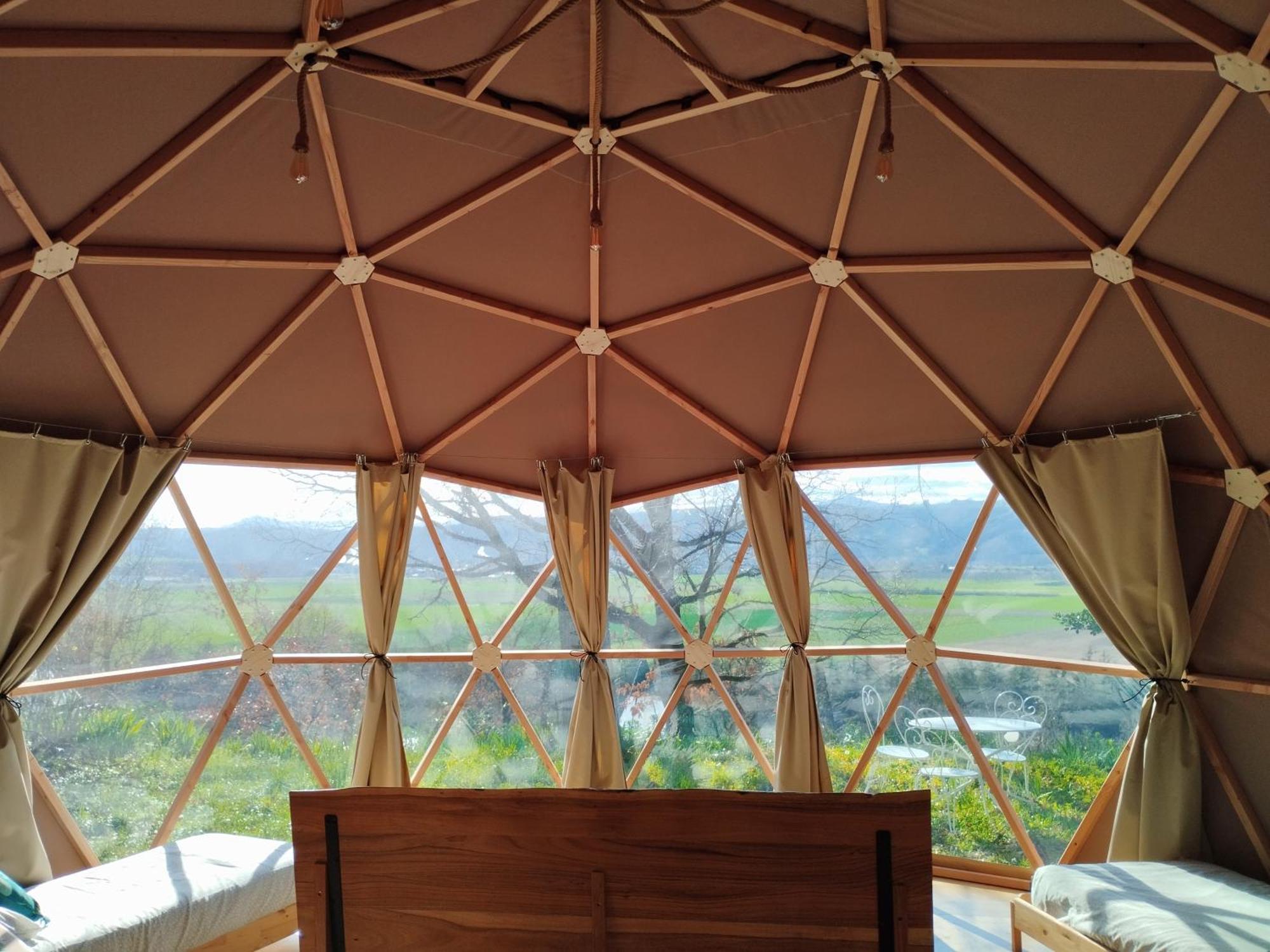 Camping Domaine De Senaud Albon Экстерьер фото