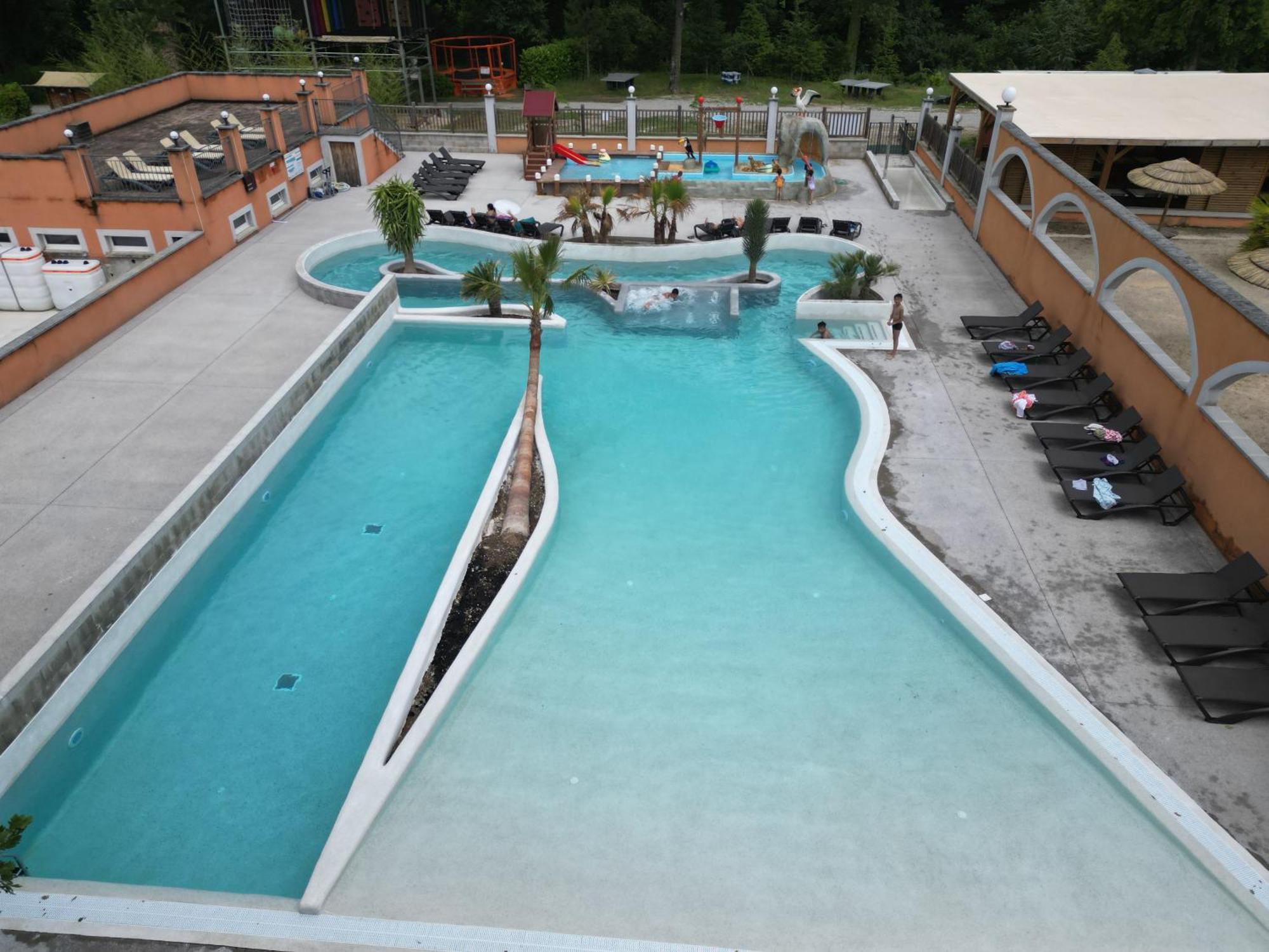 Camping Domaine De Senaud Albon Экстерьер фото